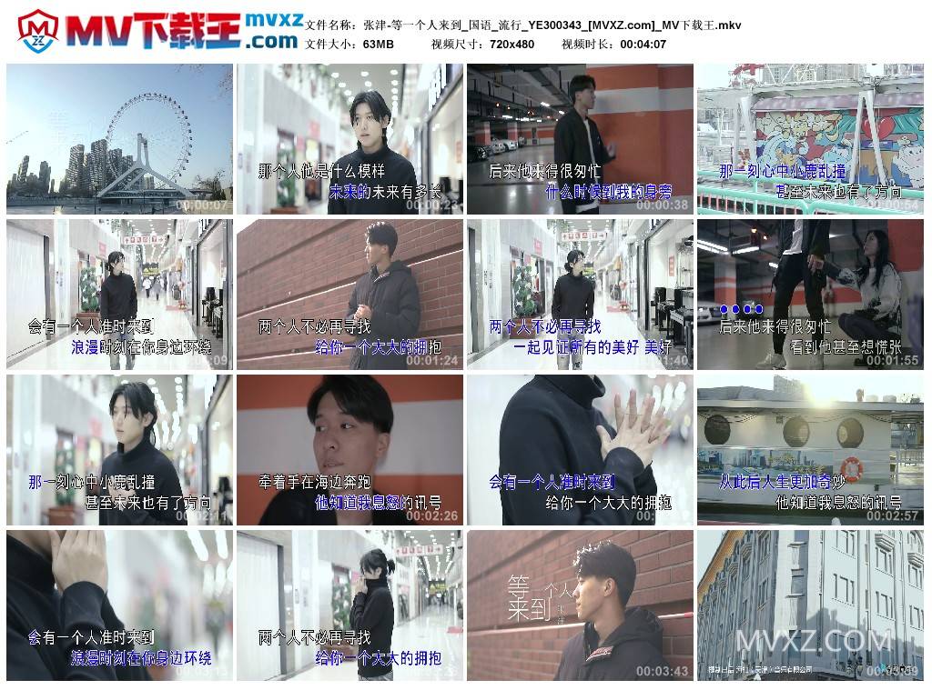 张津-等一个人来到_国语_流行_YE300343